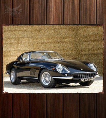 Металлическая табличка Ferrari 275 GTB 4 Alloy Berlinetta